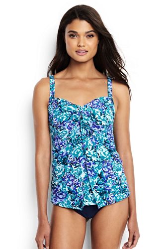 lands end sweetheart tankini top