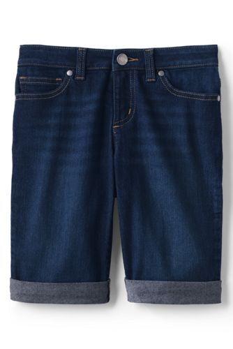 jean long shorts