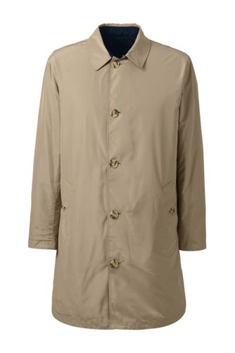 Men's Fenwick Reversible Mac Coat from Lands' End