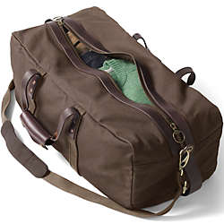 Waxed Canvas Travel Duffle Bag, alternative image