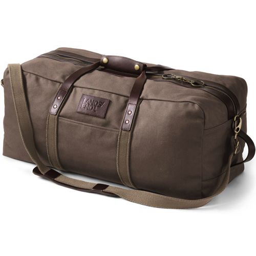 Waxed Canvas Backpack Convertible Duffel Bag, Canvas Handbag