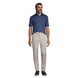 Men's Short Sleeve Jacquard Super Soft Supima Polo Shirt, alternative image