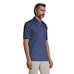 Men's Short Sleeve Jacquard Super Soft Supima Polo Shirt, alternative image