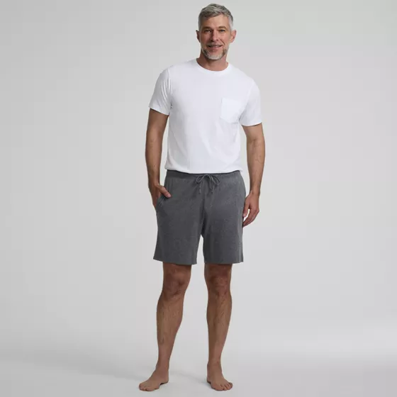 Men's Knit Jersey Pajama Shorts - primary