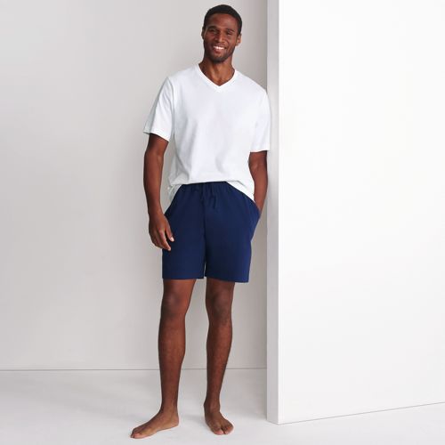 Short de Pyjama en Coton Homme Stature Standard