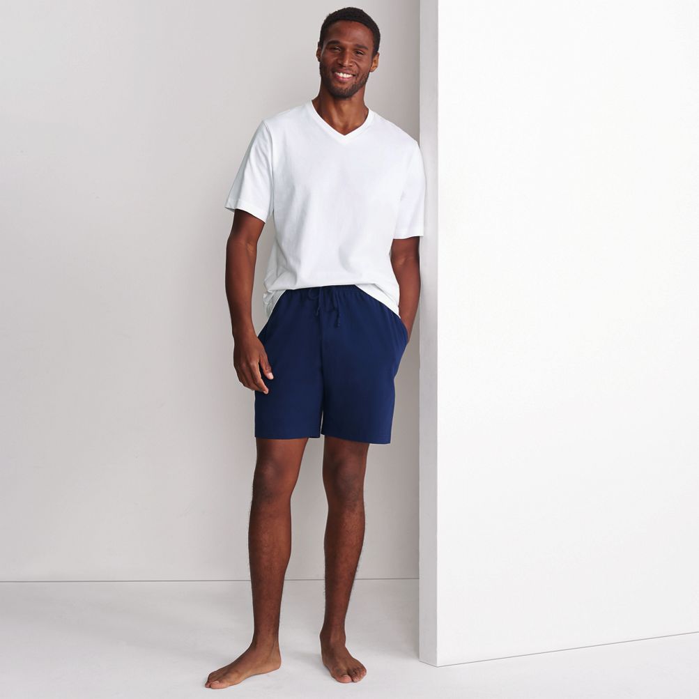 Jersey Pajama Shorts -- 9-Inch Inseam