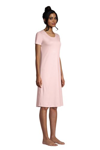 La Chemise de Nuit Mi-Longue à Manches Courtes, Femme Stature Standard image number 5