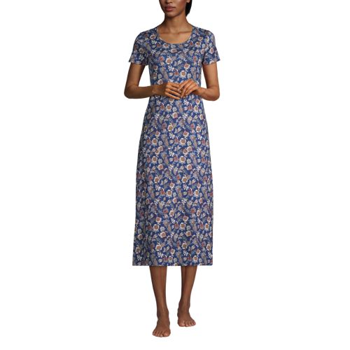 mid calf length night dress