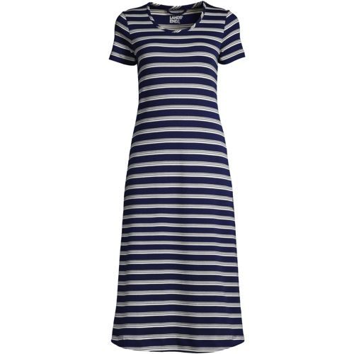 Women's Short Sleeve Screen Print 100% Cotton Nightgown/Sleep Dress,XL,Grey 
