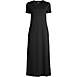 Women's Supima Cotton Short Sleeve Midcalf Nightgown Dress, Front