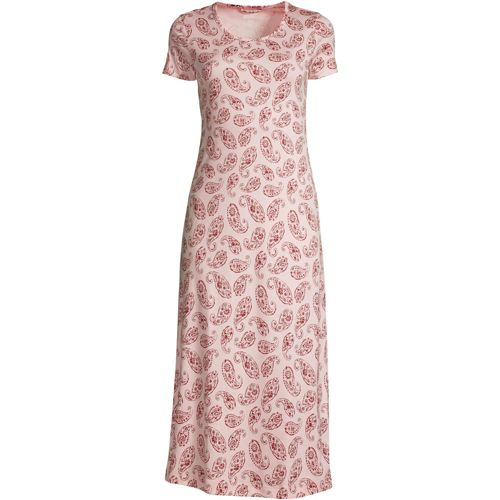 La Chemise de Nuit Longue à Manches Courtes, Femme Stature Standard image number 3
