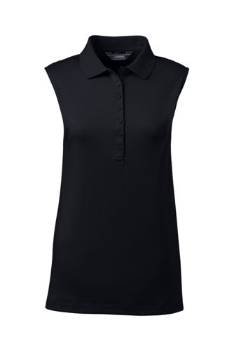 lands end sleeveless polo