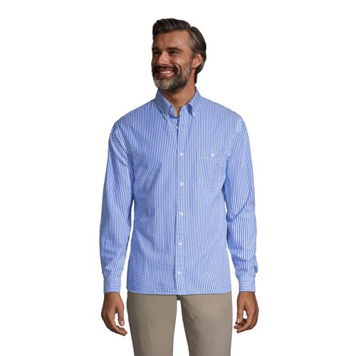 men's long sleeve seersucker shirts uk