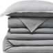 Garment Washed Flax Linen Breathable Duvet Bed Cover, Front