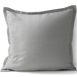 Garment Washed Flax Linen Breathable Pillow Sham, alternative image