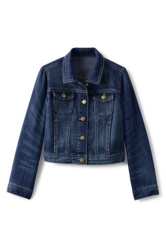 lands end denim jacket