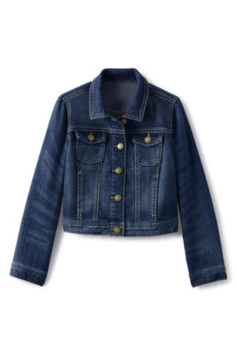 Girls' Denim Jacket | Lands' End