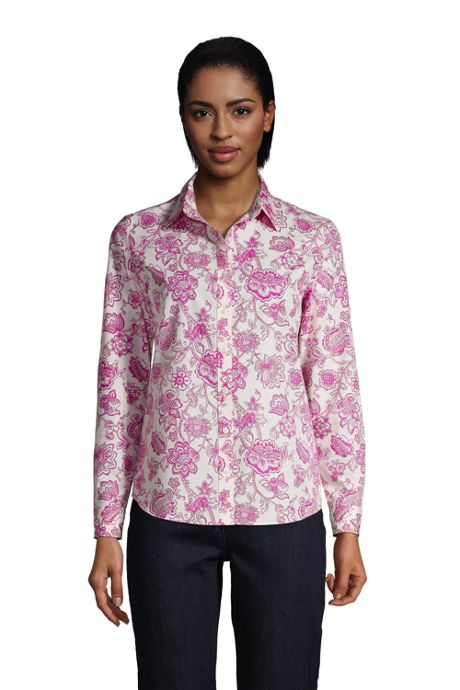 Supima Cotton Shirt No Iron Button Up Shirts Women S Casual Shirts Travel Shirts Women S Shirts Cotton Shirts