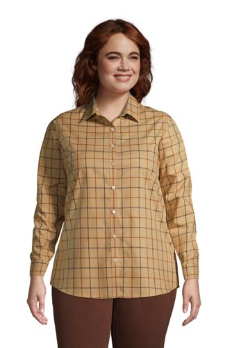 plus size dress shirts for women