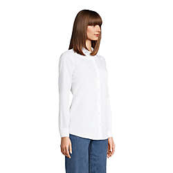 Women's No Iron Supima Cotton Long Sleeve Shirt, alternative image