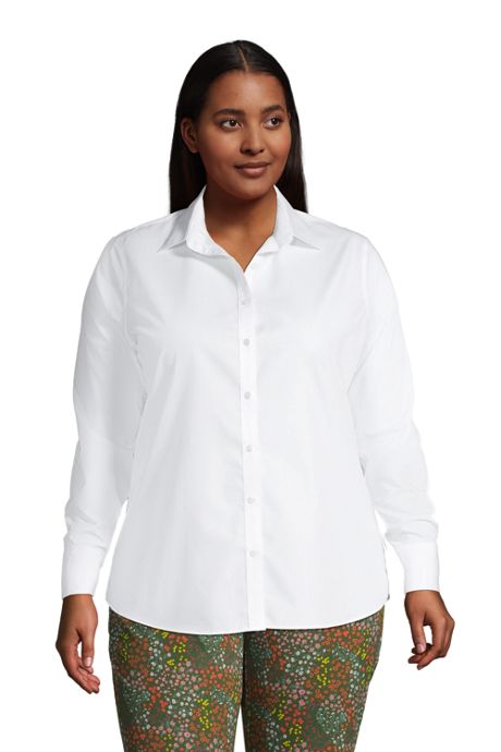 Plus Size Dress Shirts Plus Size Blouses Cotton Shirts Button Up Shirts Long Sleeve Shirts Short Sleeve Shirts
