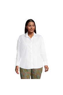 Supima Bügelfrei-Bluse, klassisch, für Damen