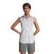 Women's No Iron Supima Cotton Sleeveless Shirt, Front
