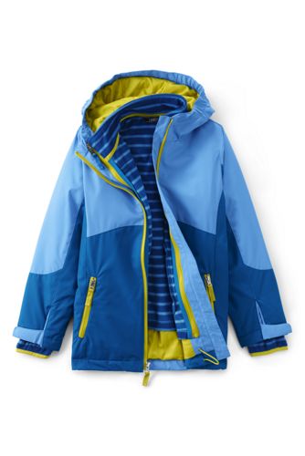 girls blue winter jacket