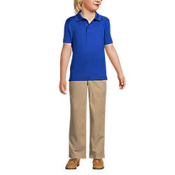School Uniform Little Kids Short Sleeve Rapid Dry Polo Shirt, alternative image