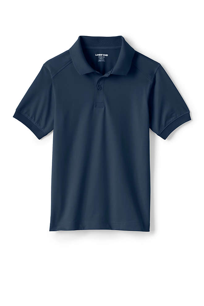 School Uniform  Kids Short Sleeve Rapid Dry Polo Shirt, Front