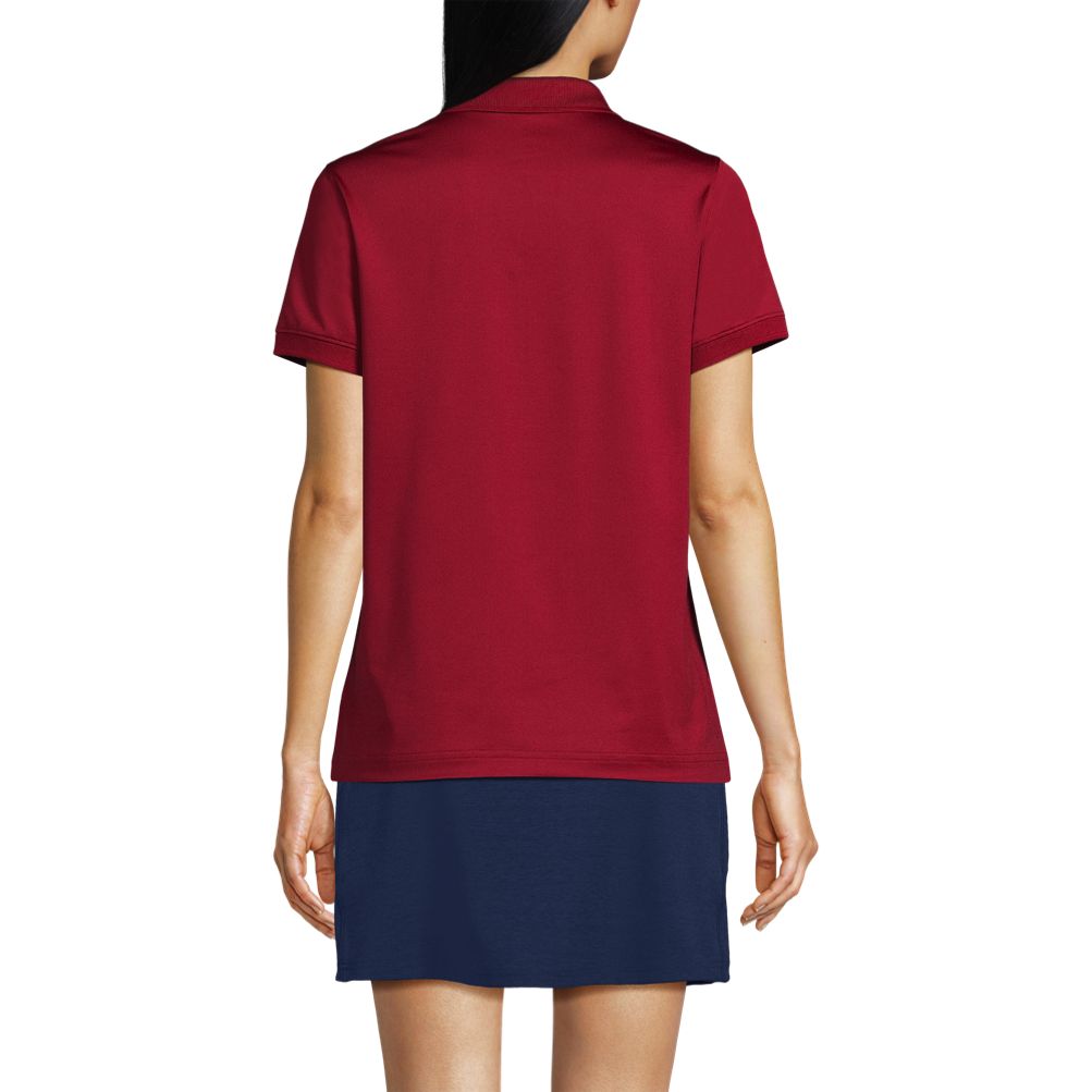 Women's Short Sleeve Rapid Dry Polo Shirt | Lands' End
