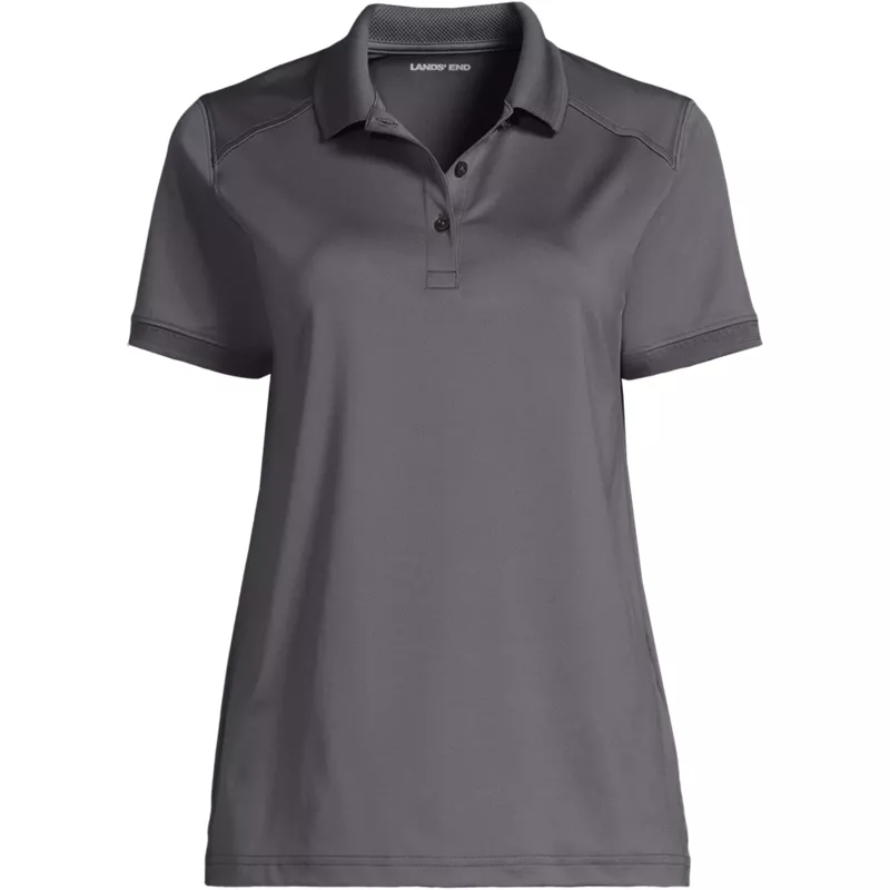 Women's Rapid Dry Performance Short Sleeve Polo Shirt, Front