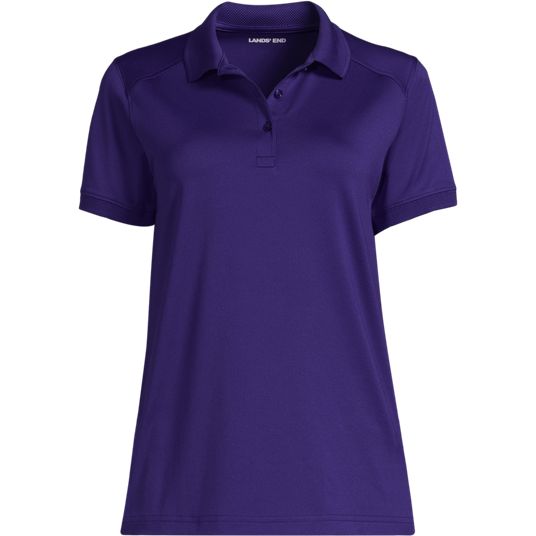Purple Flannel Jersey Polo Shirts | Lands' End