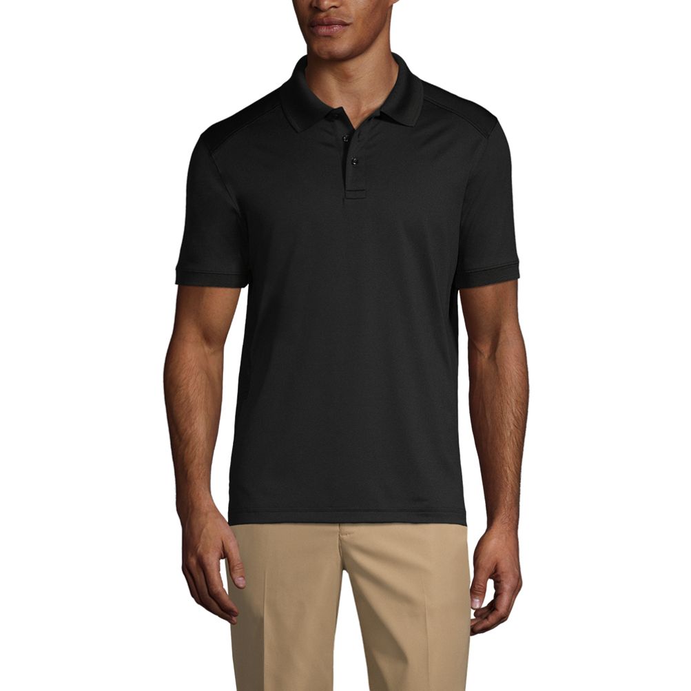 Gray and best sale black polo shirt