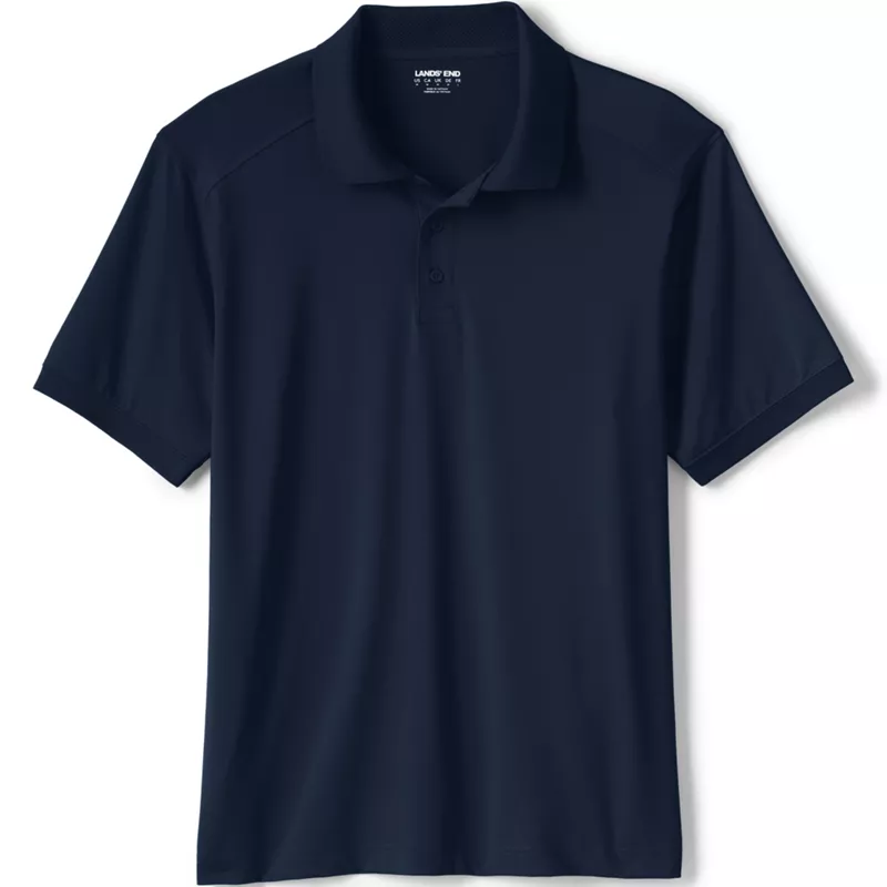 Men's Short Sleeve Rapid Dry Polo Shirt, Front