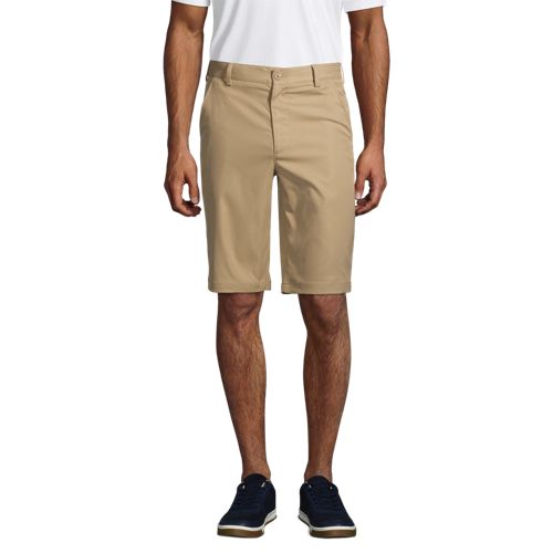 Khaki Soft Finish Cotton Cargo Shorts