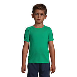 School Uniform Little Boys Short Sleeve Active Gym T-shirt, Front