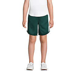 School Uniform Girls Mesh Athletic Gym Shorts, Front