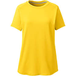 Women's Short Sleeve Active Gym T-shirt, Front