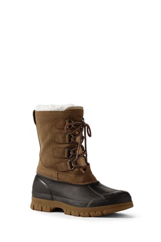 lands end duck boots mens