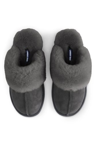 lands end sheepskin slippers