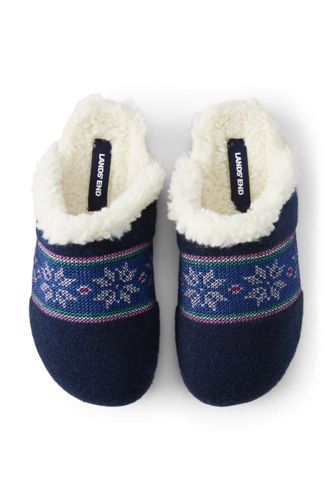 lands end womens bedroom slippers