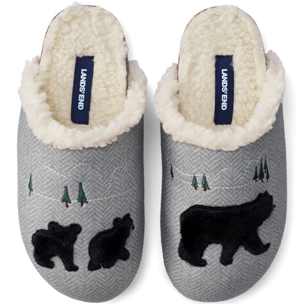 Women's felt scuff slippers new arrivals