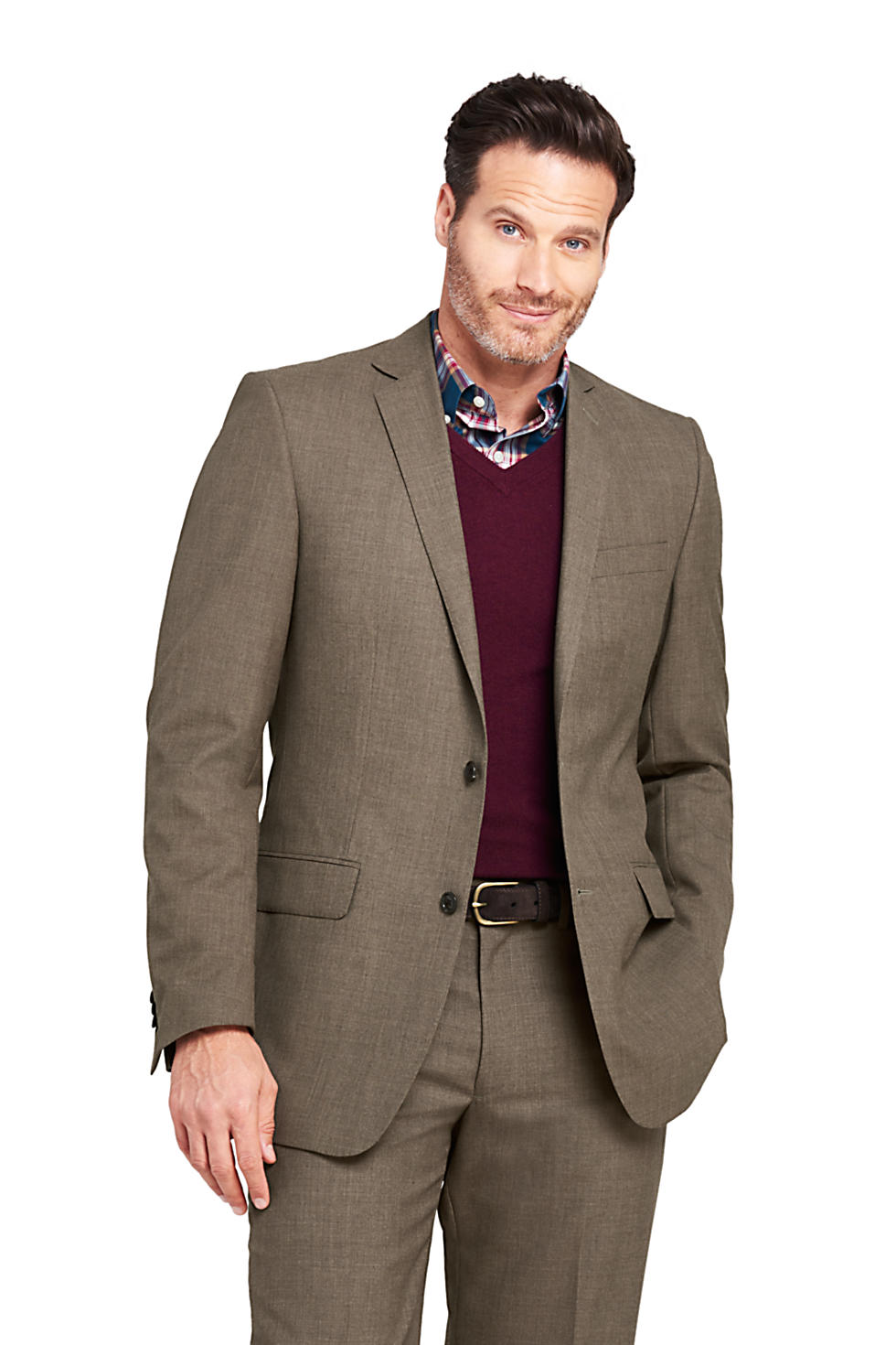 Lands End Men's Traditional Fit Year'rounder Suit Jacket (in 4 colors)