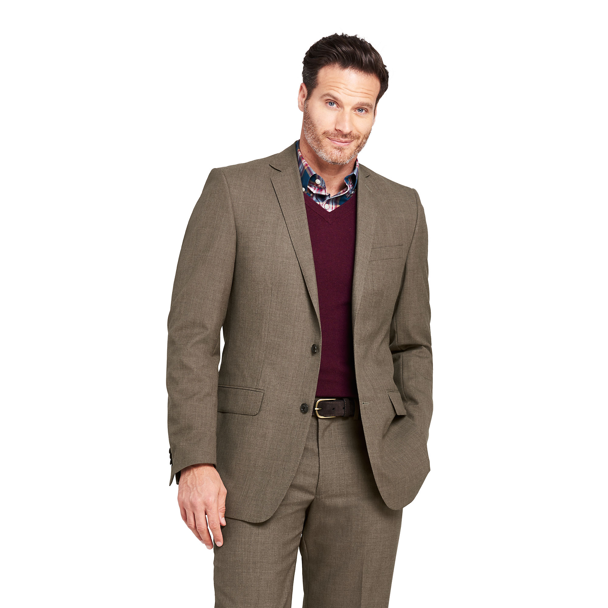 Lands End Men's Traditional Fit Year'rounder Suit Jacket (4 color options)