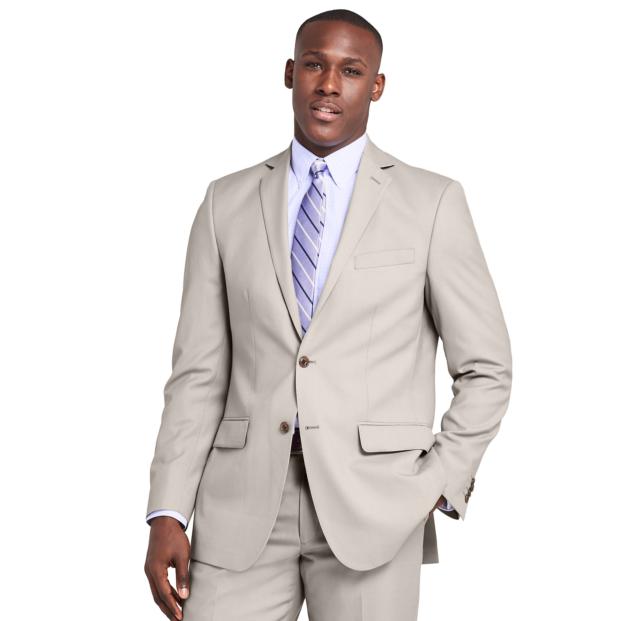 Lands' End Men's Traditional Fit Year'rounder Suit Jacket