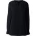 Women's Roll Sleeve Splitneck Tunic Soft Blouse, alternative image