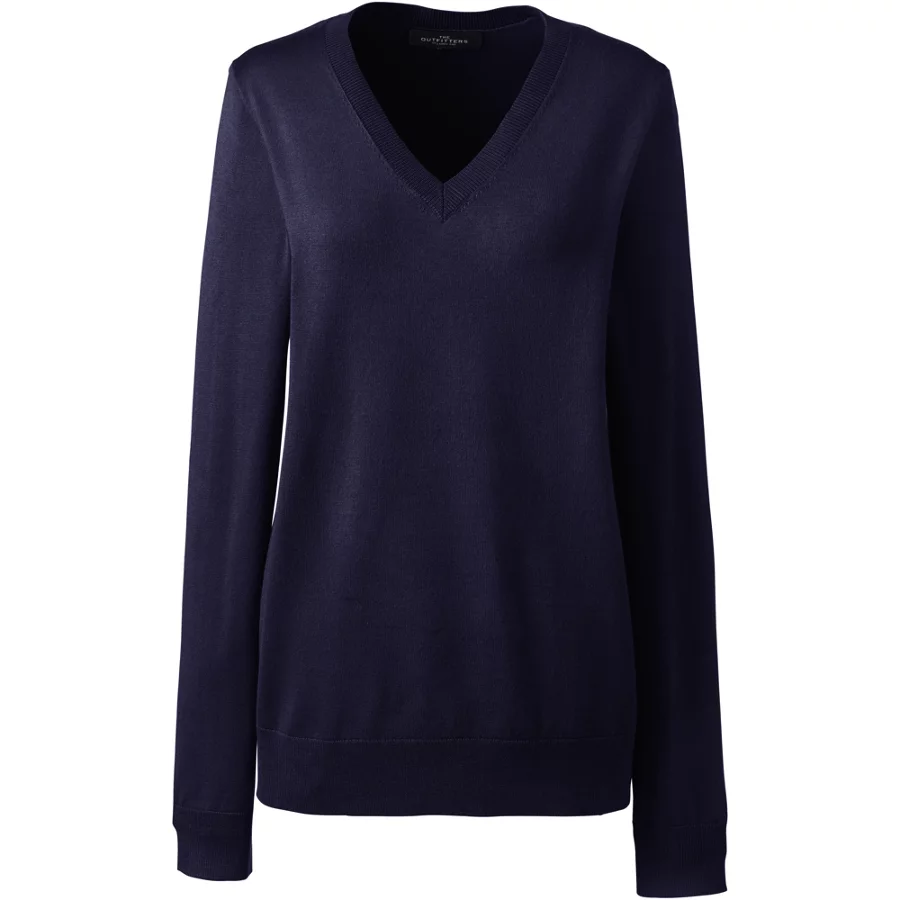School Uniform Women's Performance V Neck Sweater view 1