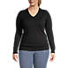 Women's Plus Performance V-neck Sweater, Front