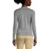 Women's Cotton Modal V-neck Cardigan Sweater, Back